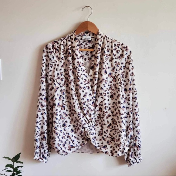 Heartloom Camille Blouse Leopard - Picture 2 of 7